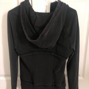 Lulu lemon zip up with hood.